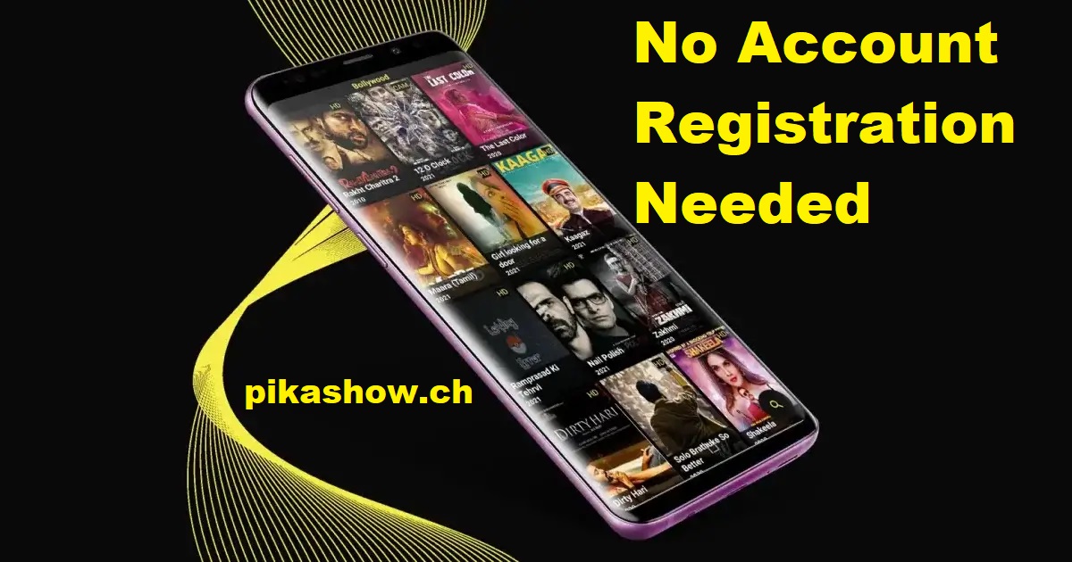 No Account Registration Needed