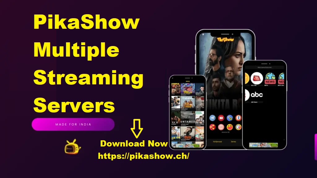 PikaShow Multiple Streaming Servers