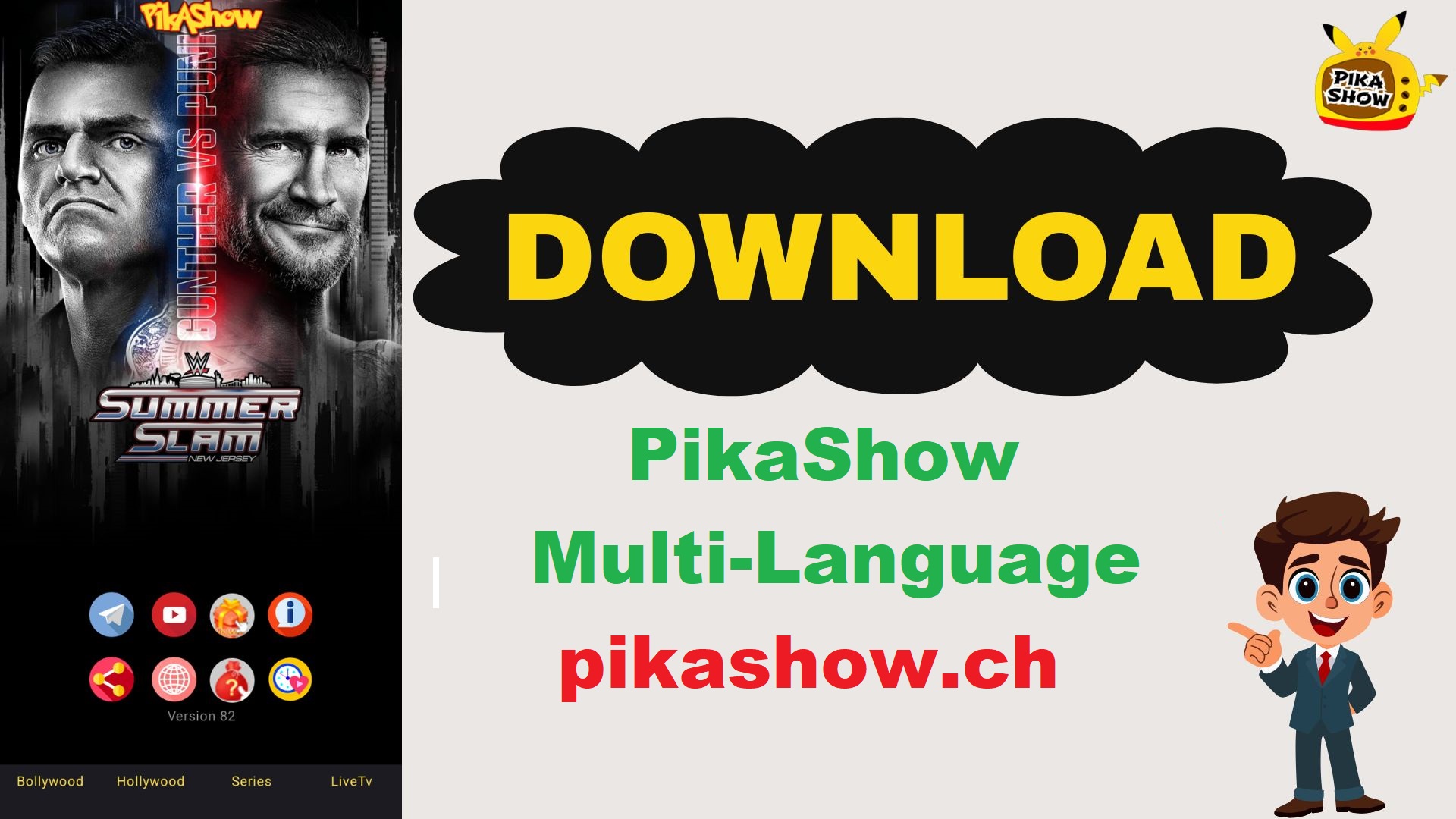 PikaShow Multi-Language